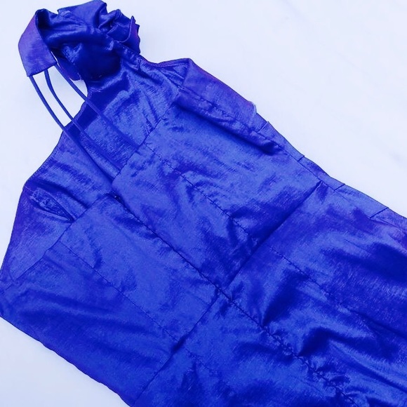 EUC Poetry Shimmer Rose One-strap Mini Dress - Picture 5 of 7